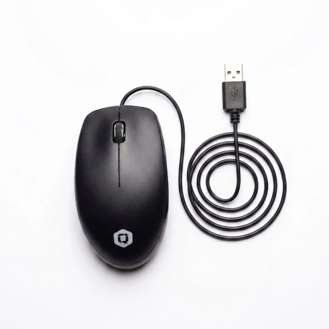 Qcharx Trinity Rato com Cabo de 1.5M preto
