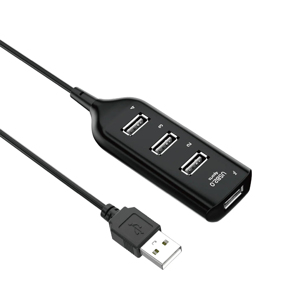 Hub 4-em-1 USB 2.0