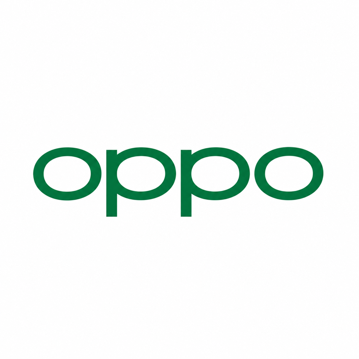 Logótipo OPPO sobre fundo branco