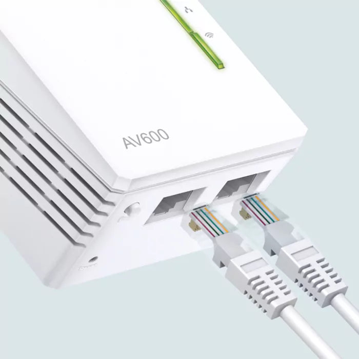 Powerline TP-Link 300Mbps AV600 WiFi Extender Starter Kit TL-WPA4220KIT