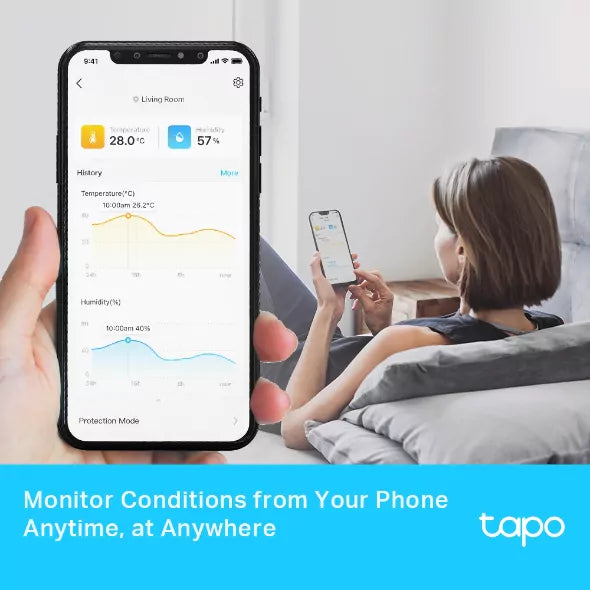 Sensor de Temperatura e Humidade Inteligente TP-Link Tapo T315