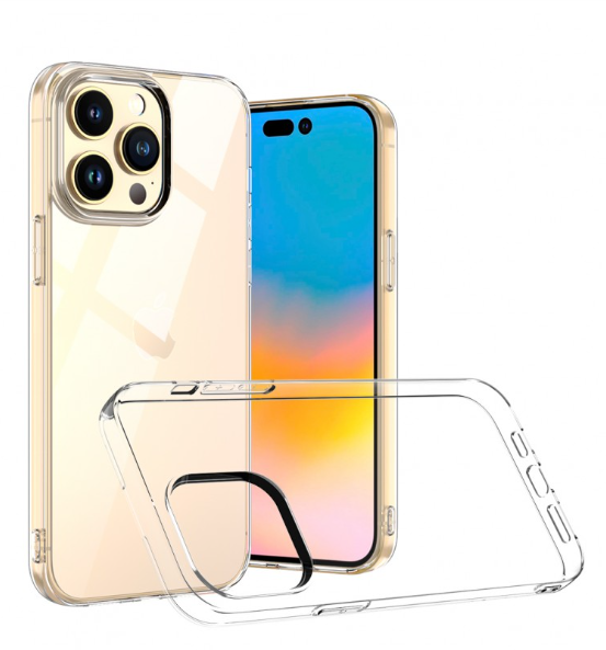 Capa iPhone 14 Pro Silicone Transparente
