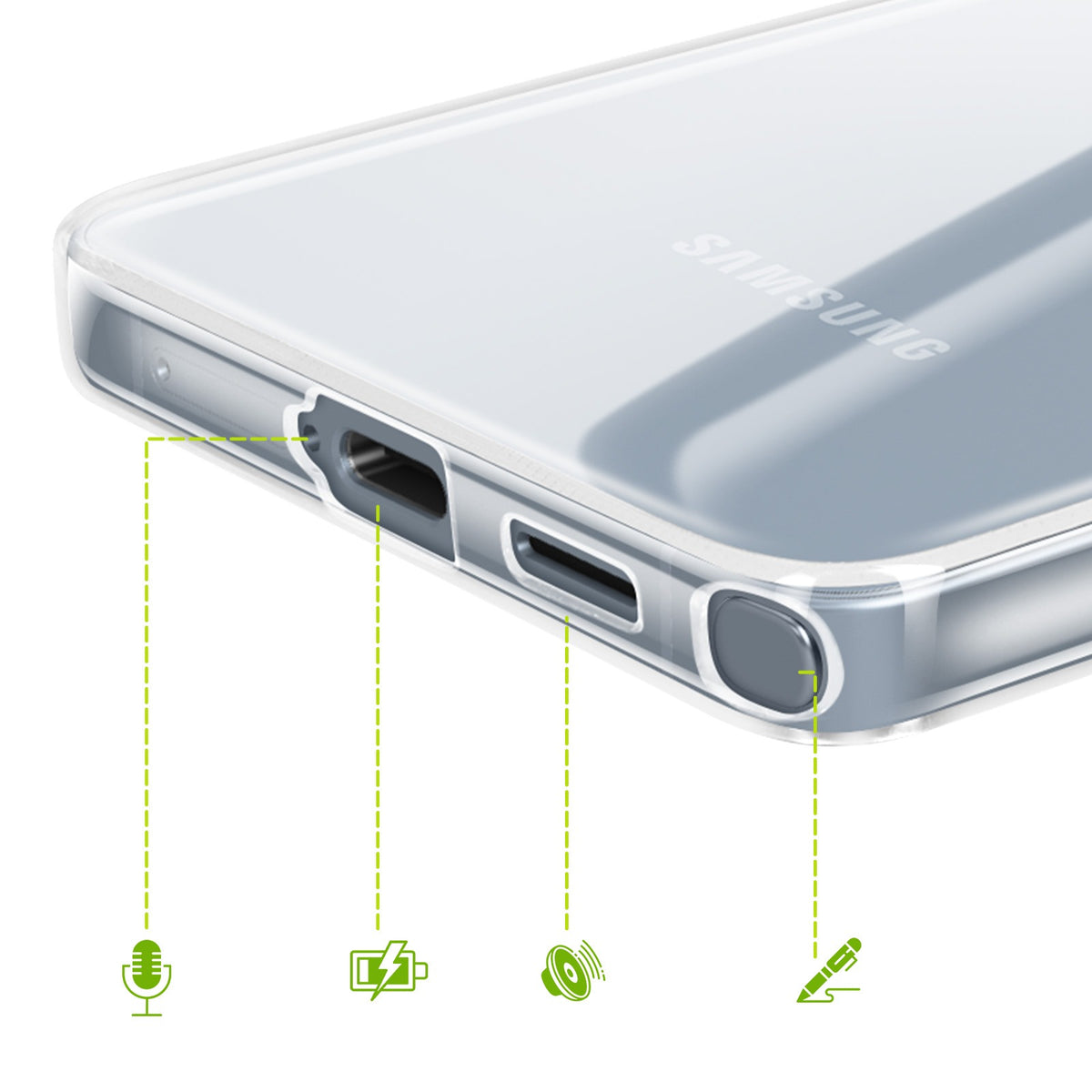 Capa Samsung S26 Ultra Silicone Transparente
