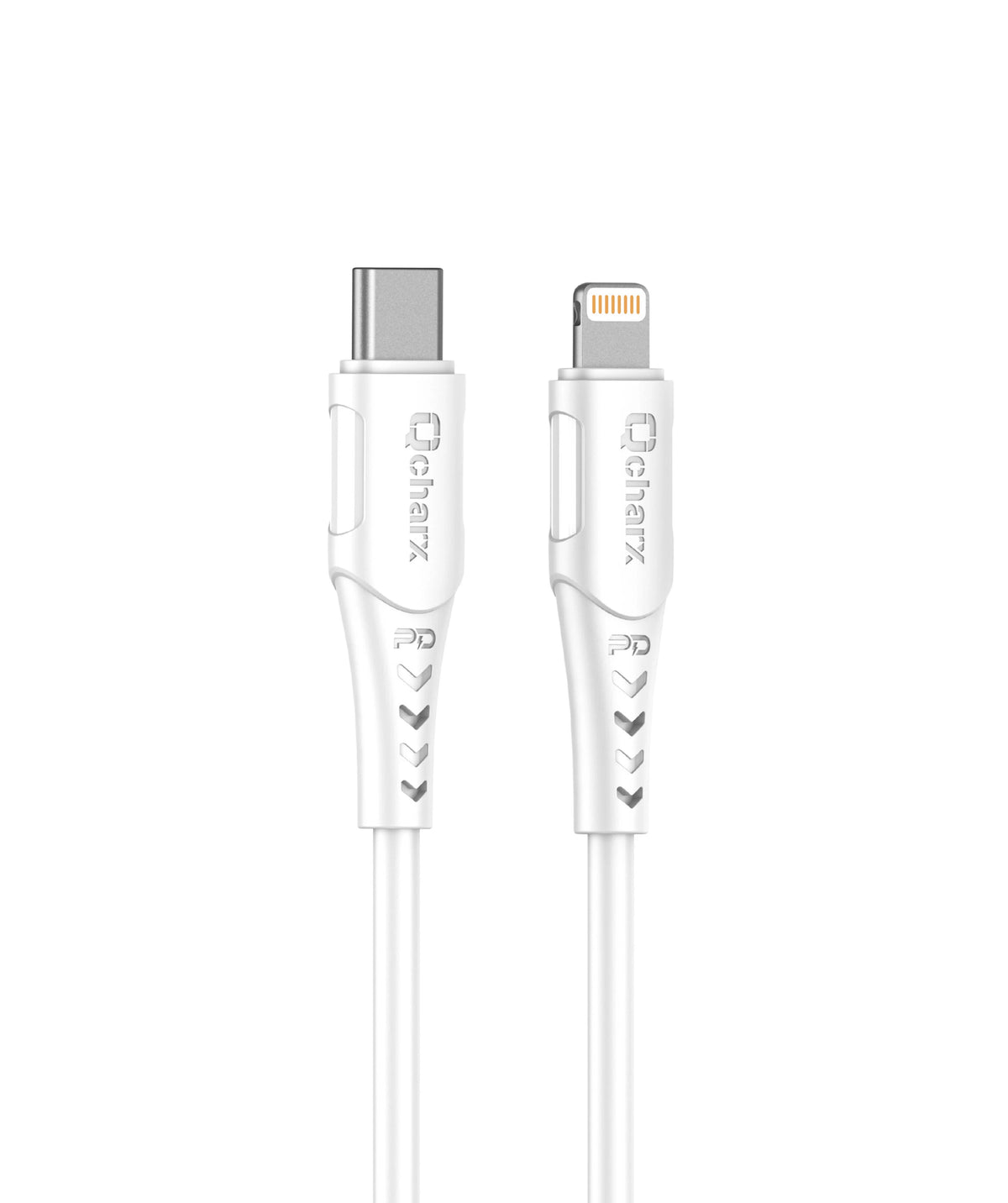 Qcharx Sofia Cabo USB-C para Lightning 3A 20W (1 m) PVC branco
