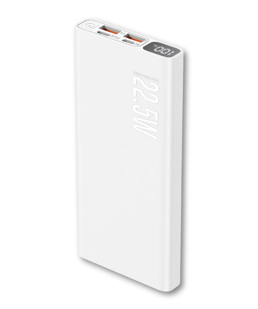 Qcharx Hades Powerbank 10.000 mAh branco