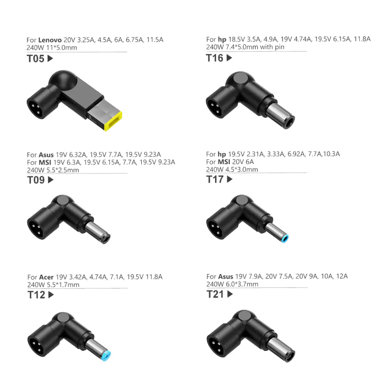 Carregador Universal Automático 240W Iggual para Computadores Portáteis