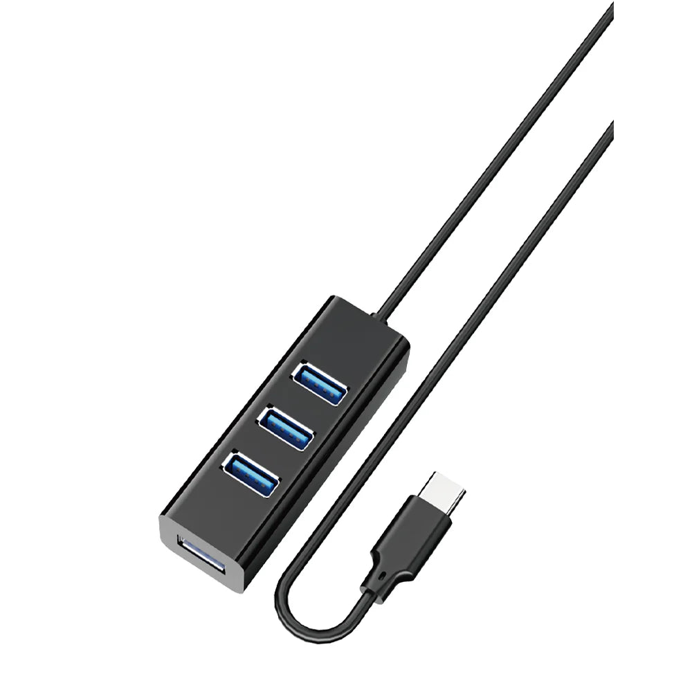 Hub 4-em-1 USB-C para USB 3.0