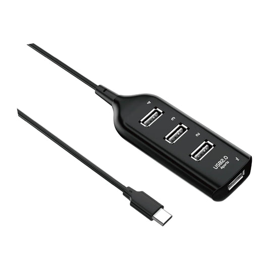 Hub 4-em-1 USB-C para USB 2.0
