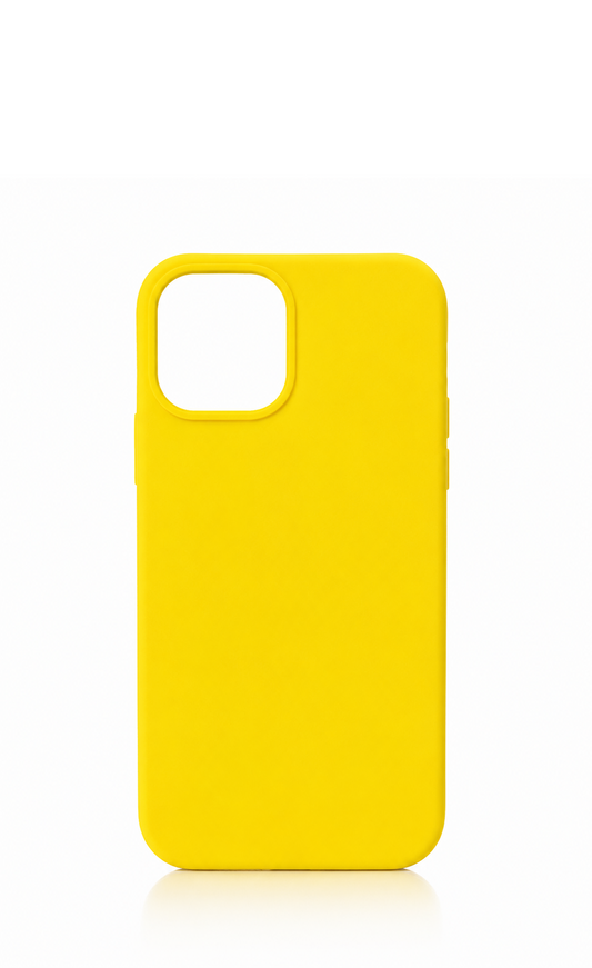 Capa iPhone 12 / 12 Pro Soft Amarela
