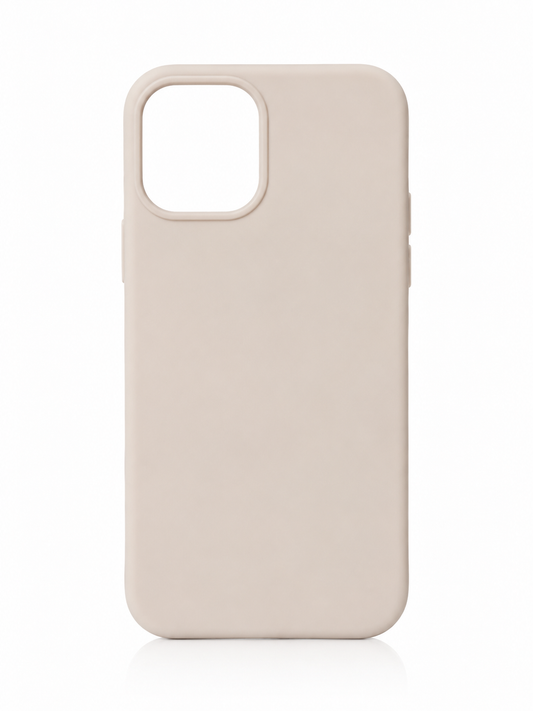 Capa iPhone 12 / 12 Pro Soft Cinza Claro