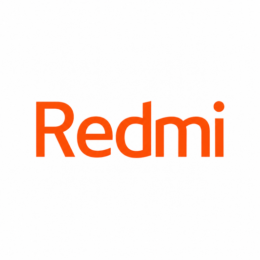 Logótipo Redmi sobre fundo branco