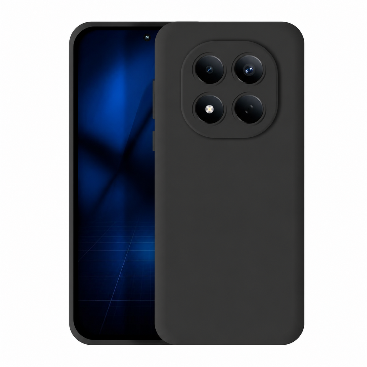 Capa Xiaomi Redmi Note 15 4G Silicone Preto