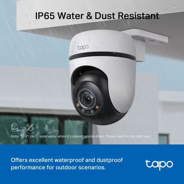 Câmara TP-Link TC41 2K Exterior Wi-Fi 360º