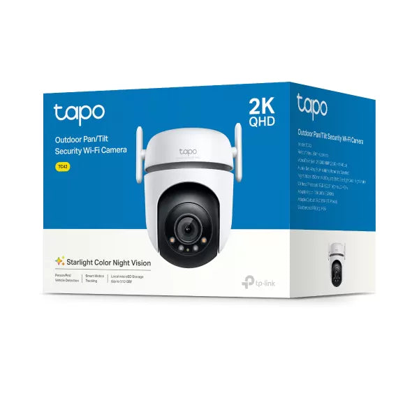 Câmara TP-Link Tapo TC42 Exterior 2K QHD Wi-Fi