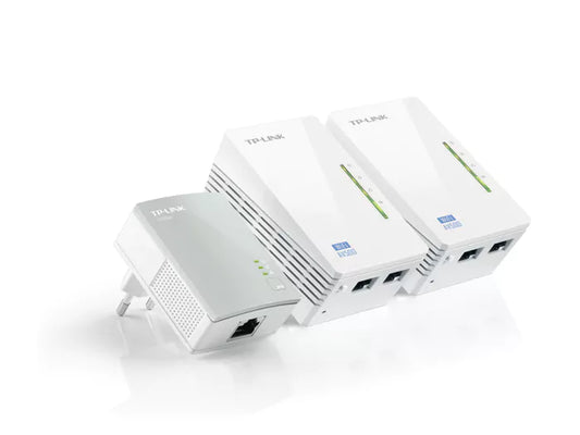 Powerline TP-Link 300Mbps AV500 WiFi Extender Starter Kit TL-WPA4220T KIT
