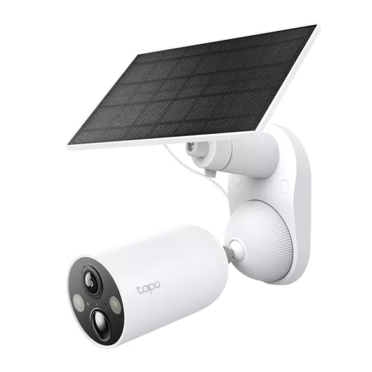 Câmara Segurança Inteligente TP-Link Tapo C425 KIT Painel Solar Wi-Fi Interior/Exterior com Suporte Magnético