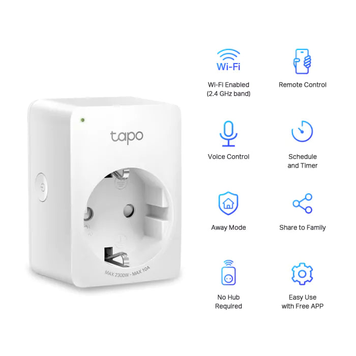 Tomada Inteligente TP-Link Tapo P100 Wifi