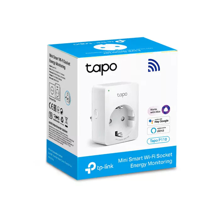Tomada Inteligente TP-Link Tapo P110 Mini Smart Wi-Fi