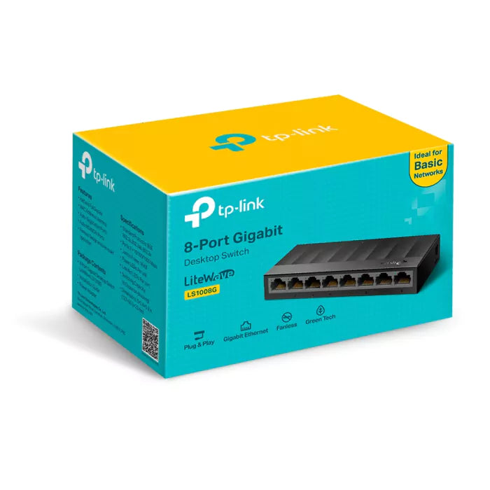 Litewave Switch 8 Portas TP-Link Gigabit LS1008G