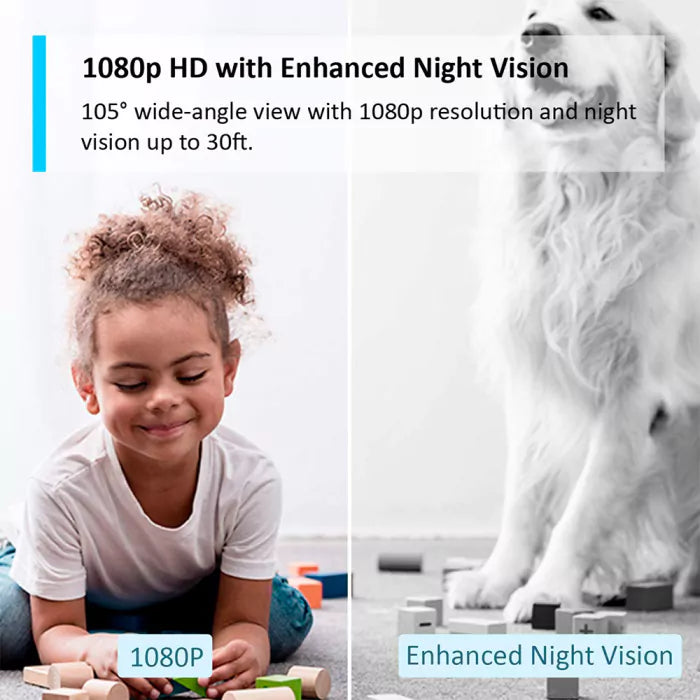 Câmara TP-Link Tapo C100 Home Security Wi-Fi