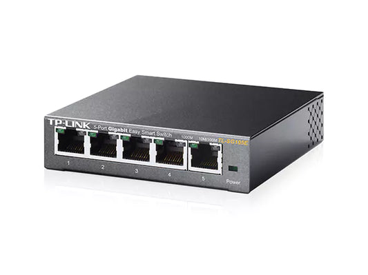 Switch TP-Link 5 Portas Gigabit Easy Smart TL-SG105E