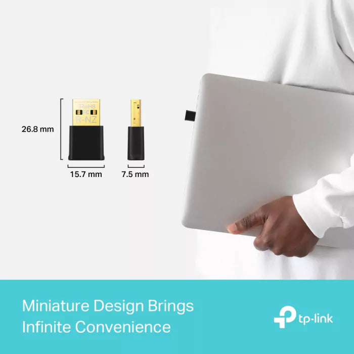 Mini Adaptador USB TP-LINK Archer TX1800U Wireless AX1800 MU-MIMO
