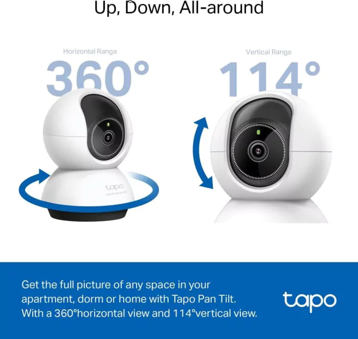 Câmara TP-Link Tapo TC72 FHD 2K 360º Wi-Fi