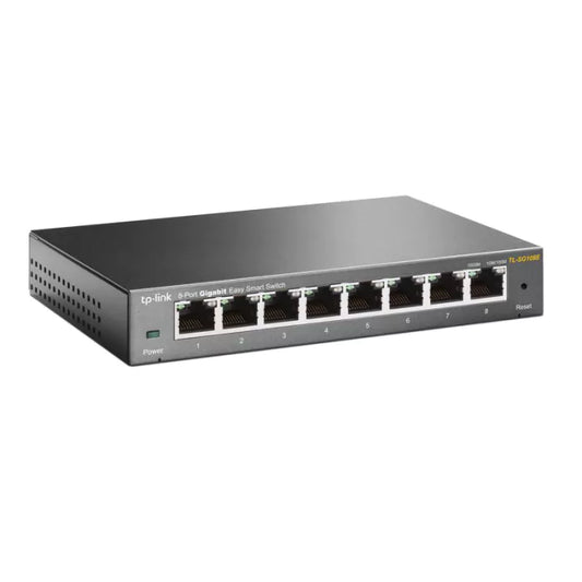 Switch TP-Link Gigabit 8 Portas Easy Smart TL-SG108E