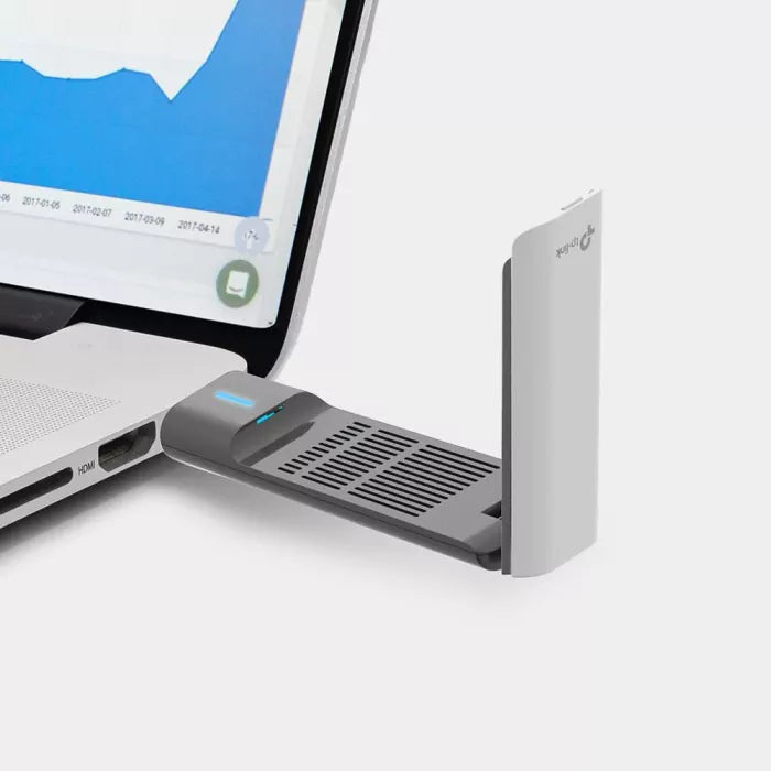 Adaptador USB TP-Link TX20UH com Base Gibabit Wi-Fi 6 AX1800