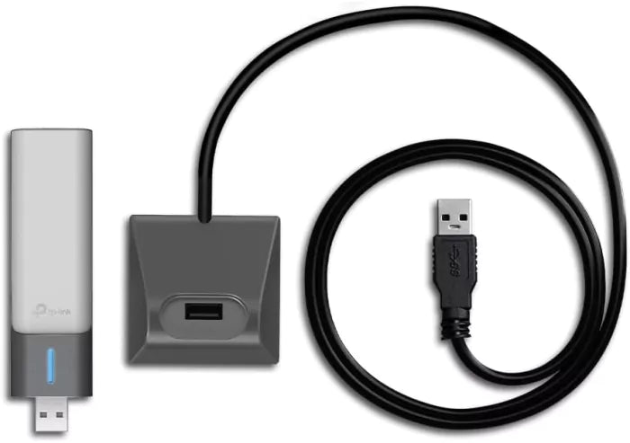 Adaptador USB TP-Link TX20UH com Base Gibabit Wi-Fi 6 AX1800