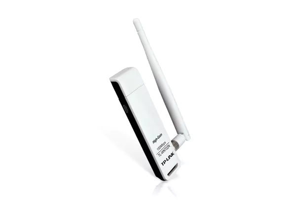 Adaptador TP-Link USB Wireless Alto Ganho 150Mbps TL-WN722N
