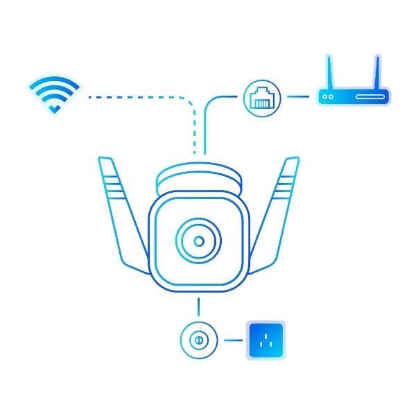 Câmara TP-Link Tapo C310 Exterior Wi-Fi