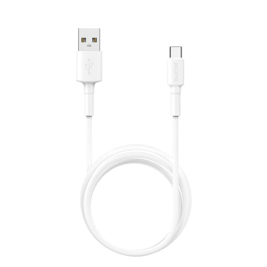 Cabo Tipo-C Accetel 3.0A – 1 Metro (Branco)