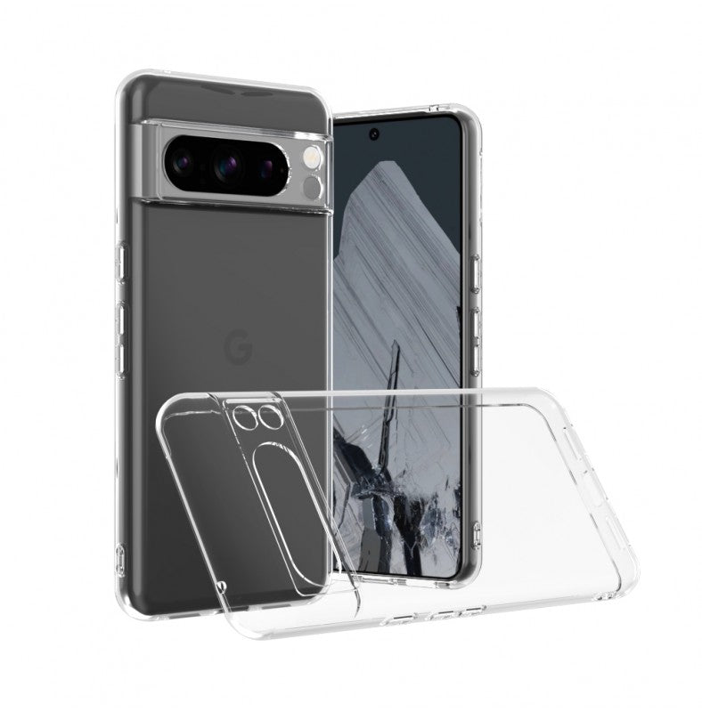 Capa Google Pixel 8 Pro Silicone Transparente