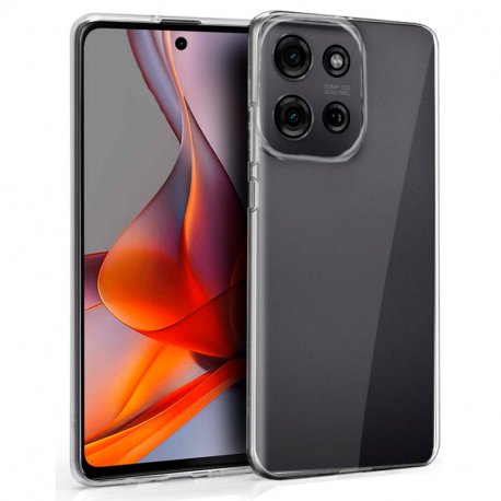 Capa Motorola Moto G75 5G Silicone Transparente