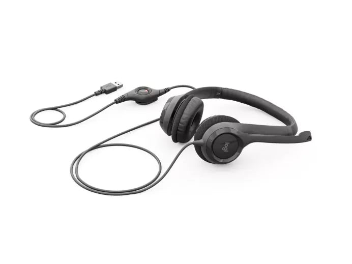 Headset Logitech H390 USB Preto