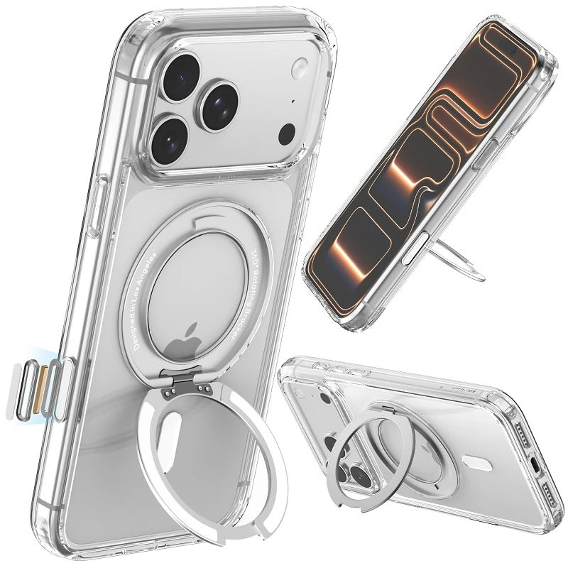 Capa iPhone 18 Pro MagSafe c/ suporte - Raptic Air Stand