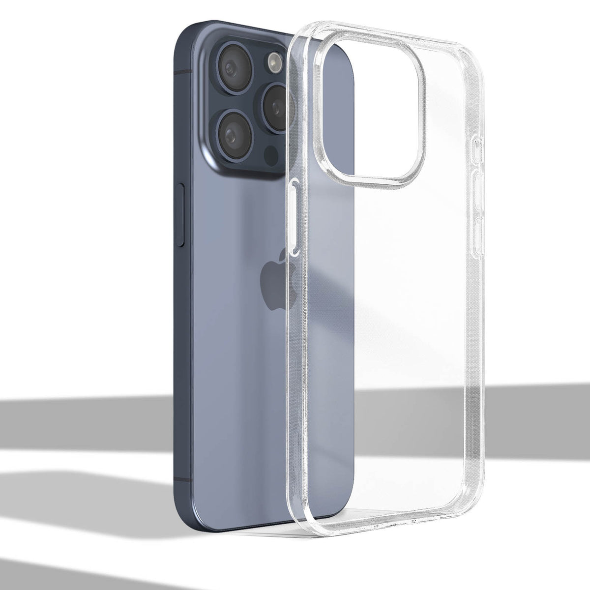 Capa iPhone 15 Pro Silicone Transparente