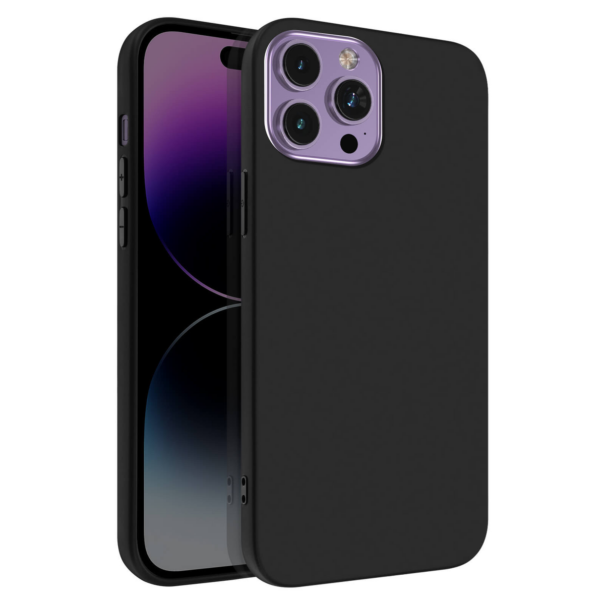 Capa iPhone 14 Pro Silicone Preto
