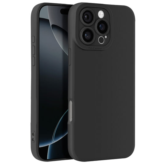 Capa iPhone 16 Pro Max Silicone Preto