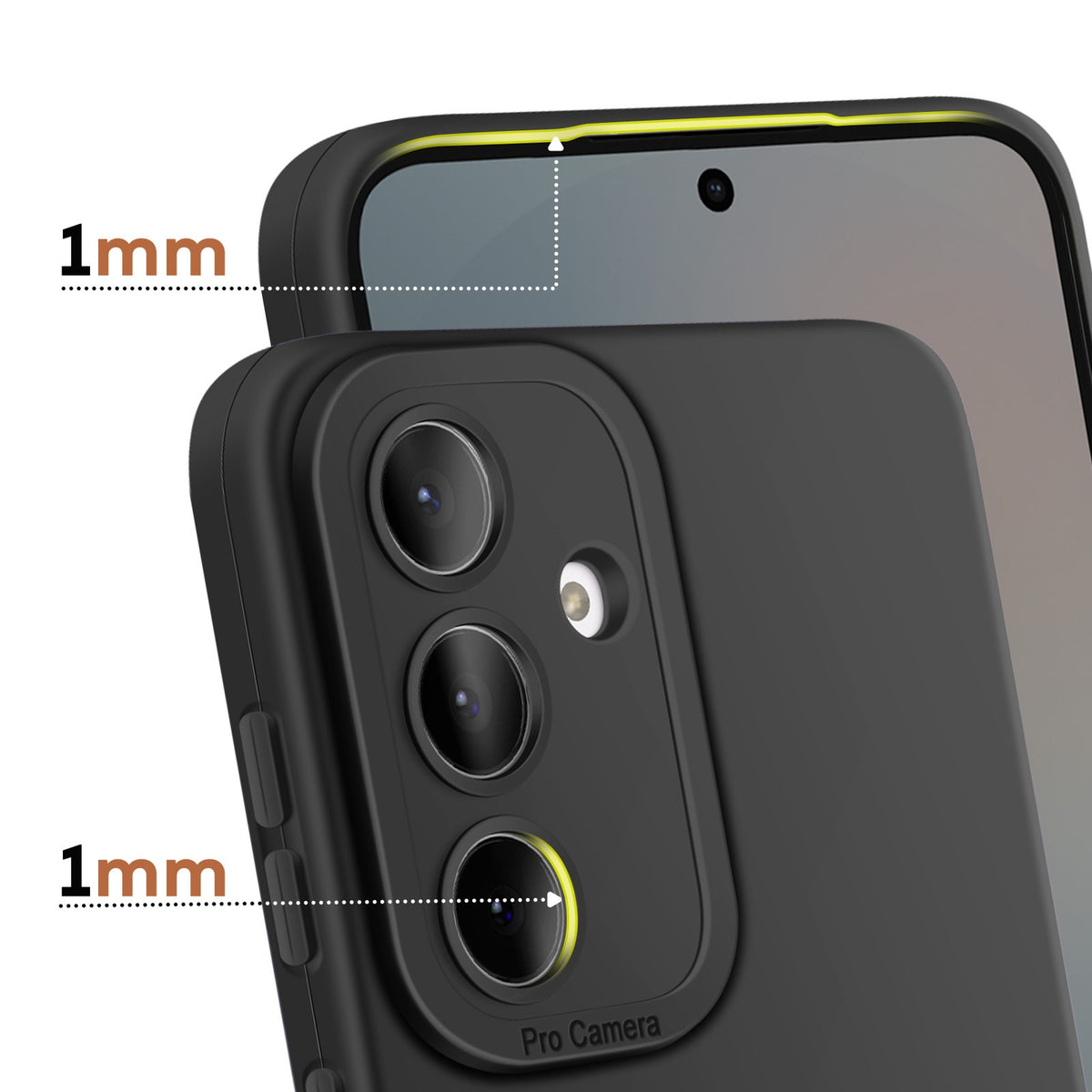Capa Samsung S26 FE Silicone Preto