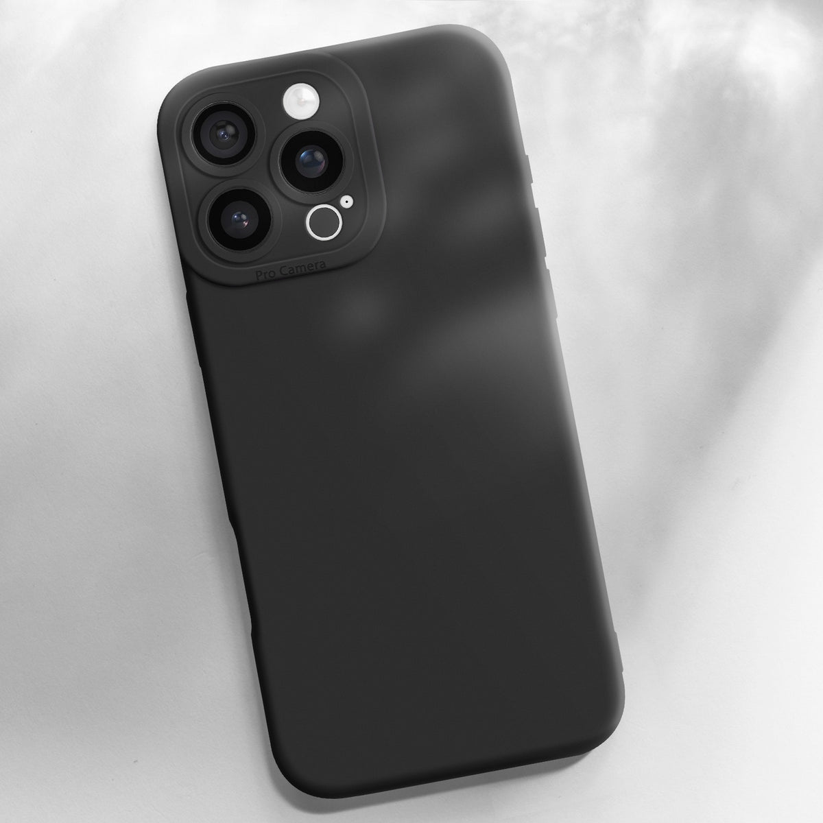 Capa iPhone 16 Pro Max Silicone Preto