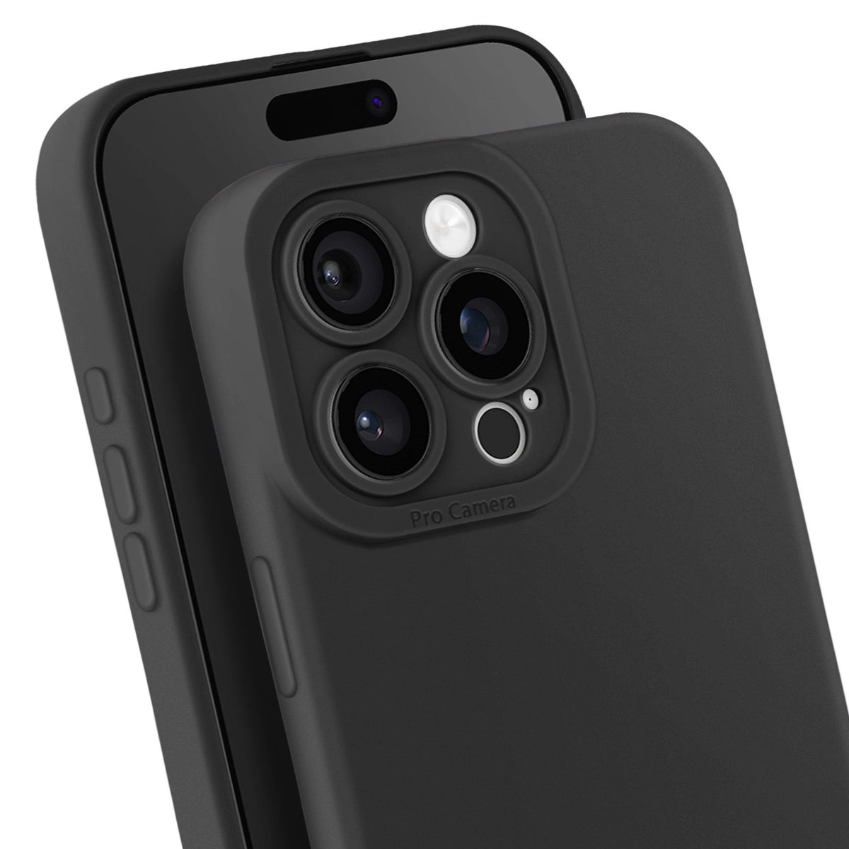 Capa iPhone 16 Pro Max Silicone Preto