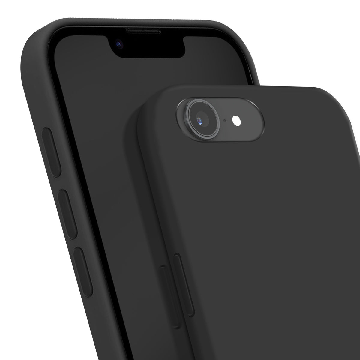 Capa iPhone 16E Silicone Preto
