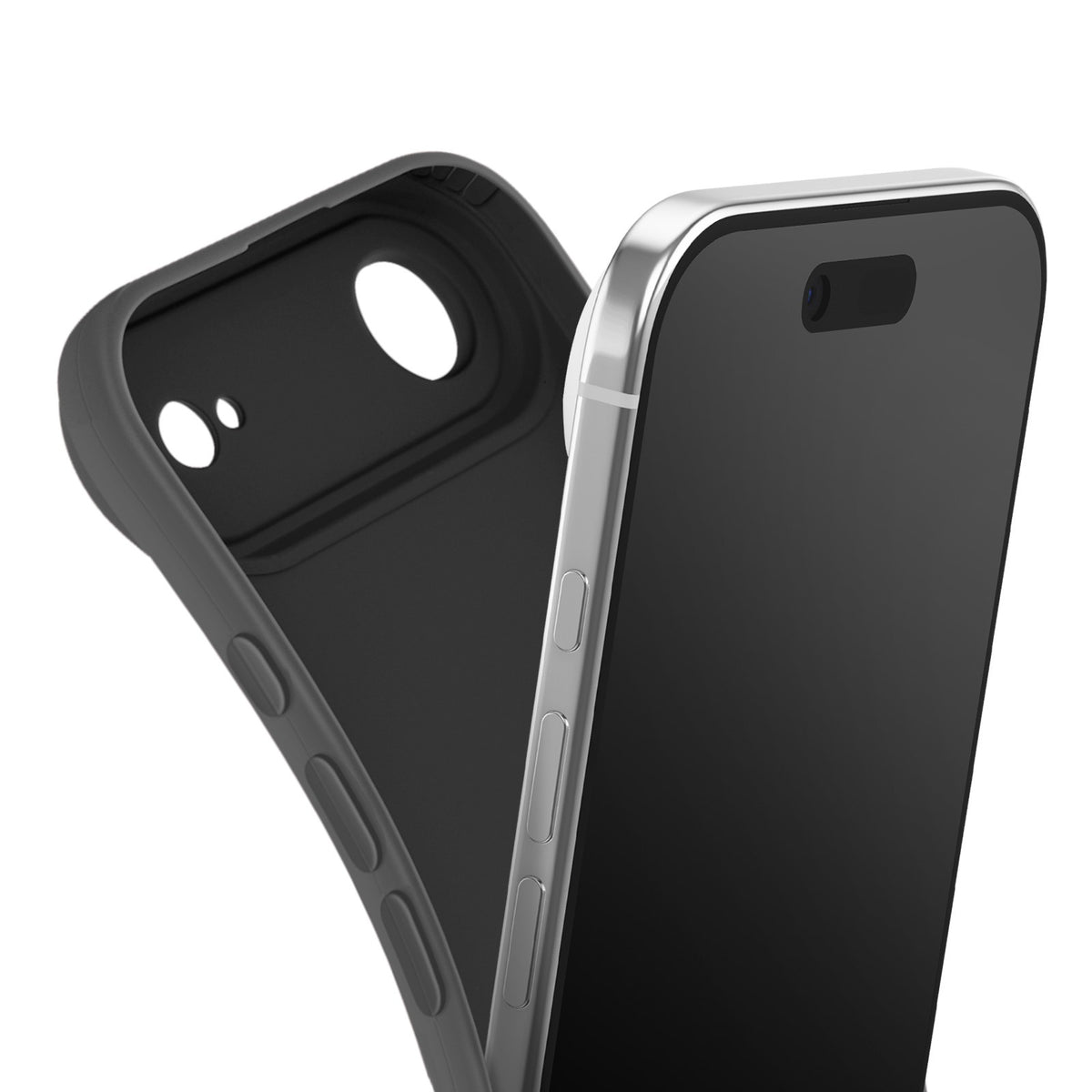 Capa iPhone Air Silicone Preto