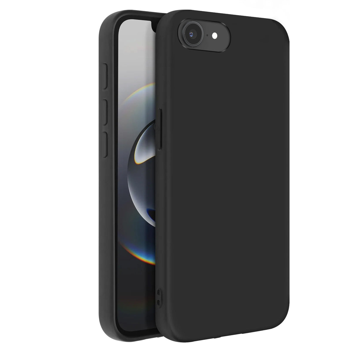 Capa iPhone 16E Silicone Preto
