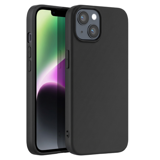 Capa iPhone 14 Plus Silicone Preto
