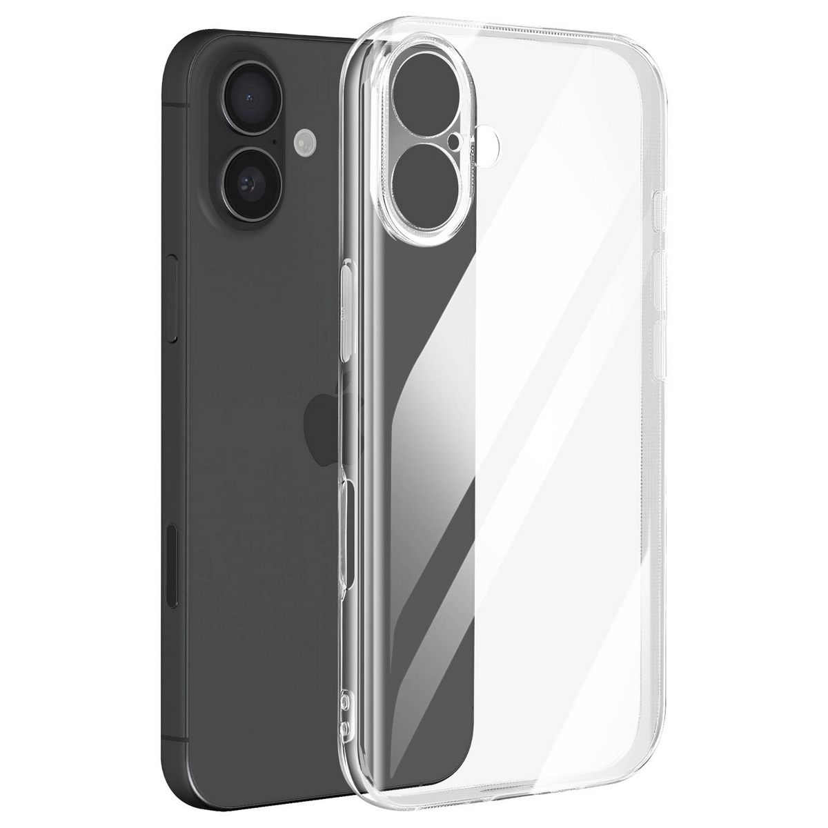 Capa iPhone 16 Silicone Transparente
