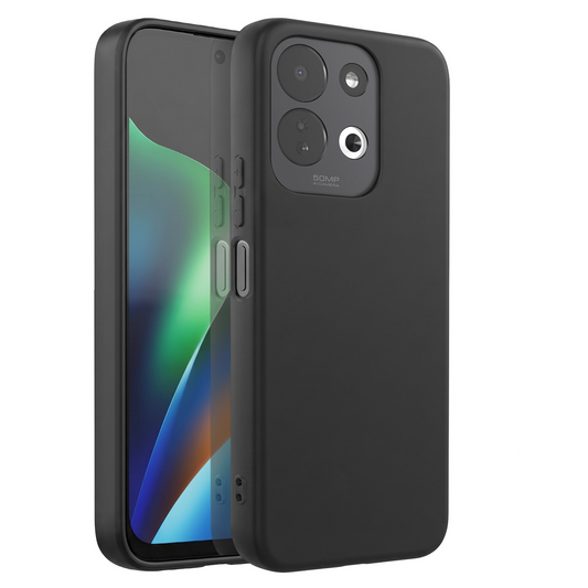 Capa Xiaomi Redmi 17 Silicone Preta