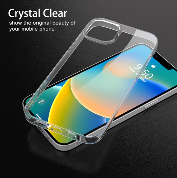 Capa iPhone 14 Silicone Transparente